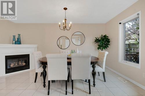2660 Devonsley Crescent, Oakville, ON - Indoor Photo Showing Dining Room With Fireplace