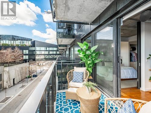 405 - 51 Trolley Crescent, Toronto, ON - Outdoor With Balcony