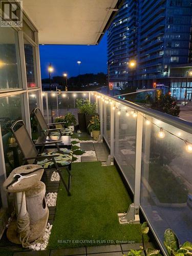208 - 19 Singer Court, Toronto, ON - Outdoor With Balcony
