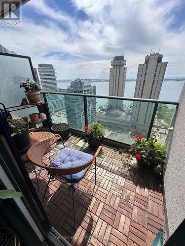 2911 - 33 Bay Street, Toronto, ON - Outdoor With Body Of Water With Balcony With View