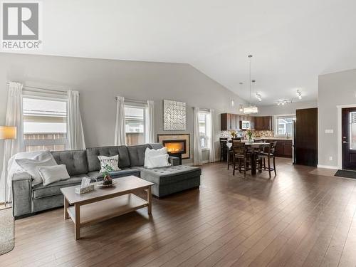 9-8 Alusru Way, Whitehorse, YT - Indoor Photo Showing Living Room With Fireplace