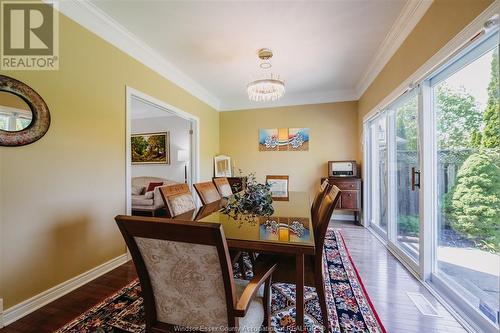 724 Massimo Crescent, Windsor, ON - Indoor Photo Showing Dining Room