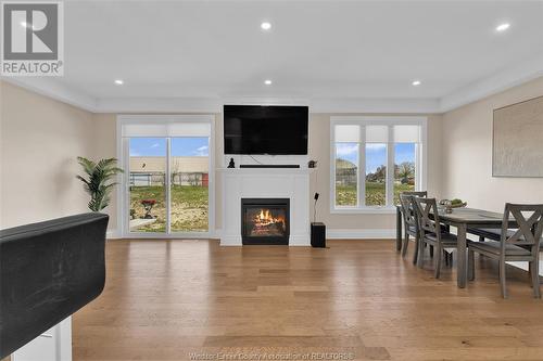 144 Lane Street, Essex, ON - Indoor With Fireplace