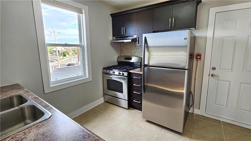 1544 King Street E|Unit #401, Hamilton, ON - Indoor Photo Showing Kitchen With Stainless Steel Kitchen With Double Sink