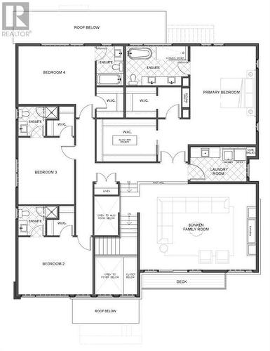 Example of second level layout. Floorplan may change without notice - 836 Hare Avenue, Ottawa, ON - Other