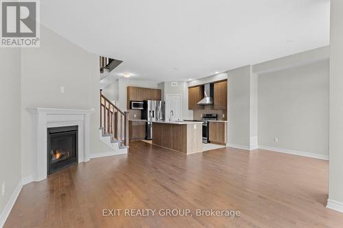 1339 Demers Avenue, Kingston, ON - Indoor With Fireplace