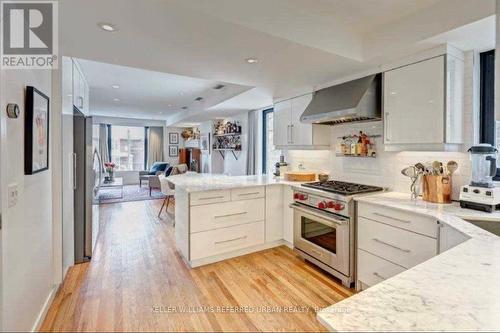 1727 Dundas Street W, Toronto (Little Portugal), ON - Indoor Photo Showing Kitchen With Upgraded Kitchen