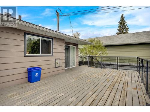 322 Nicholson Street, Prince George, BC - Outdoor With Deck Patio Veranda With Exterior