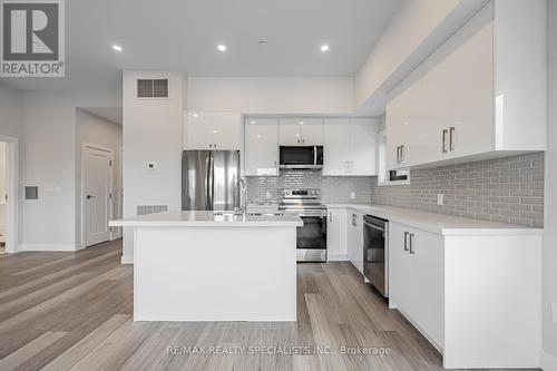 202 - 53 Queen Street S, Mississauga, ON - Indoor Photo Showing Kitchen With Upgraded Kitchen