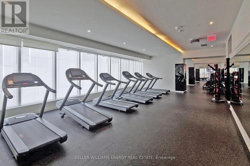 2412 - 197 Yonge Street, Toronto, ON - Indoor Photo Showing Gym Room
