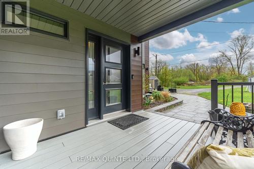 75 Hennessy Street, Prince Edward County, ON - Outdoor With Deck Patio Veranda With Exterior