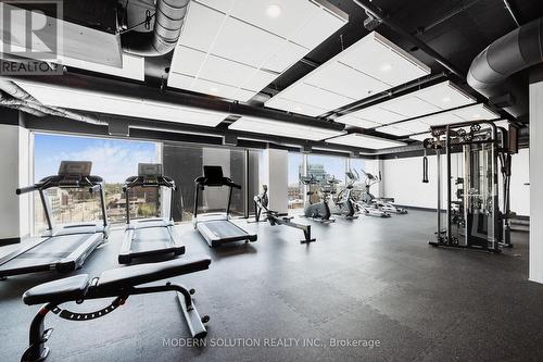 2211 - 60 Frederick Street, Kitchener, ON - Indoor Photo Showing Gym Room