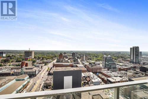 2211 - 60 Frederick Street, Kitchener, ON - Outdoor With Balcony With View