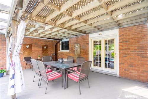9 Vanderwood Court, Stoney Creek, ON - Outdoor With Deck Patio Veranda With Exterior