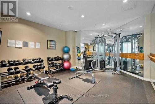 303 - 16 Harrison Garden Boulevard, Toronto, ON - Indoor Photo Showing Gym Room