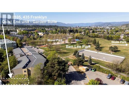 435 Franklyn Road Unit# 105, Kelowna, BC - Outdoor With View