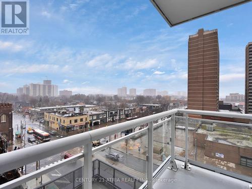 605 - 286 Main Street, Toronto, ON - Outdoor With Balcony With View