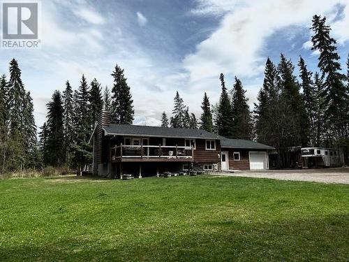 1482 Maple Crescent, Vanderhoof, BC - Outdoor With Deck Patio Veranda
