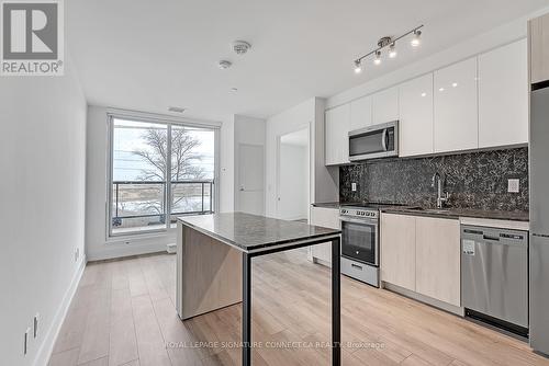 324 - 3100 Keele Street, Toronto, ON - Indoor Photo Showing Kitchen With Stainless Steel Kitchen With Upgraded Kitchen