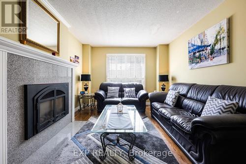 10 Ruth Avenue, Brampton, ON - Indoor Photo Showing Living Room With Fireplace