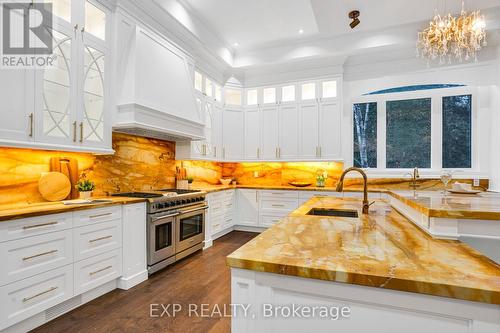 15 Glenview Heights Lane, King, ON - Indoor Photo Showing Kitchen With Upgraded Kitchen