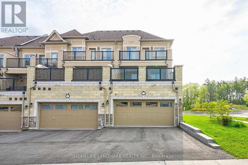 113 Grand Trunk Avenue, Vaughan, ON - Outdoor With Balcony With Facade