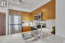 2409 - 3 Michael Power Place, Toronto, ON  - Indoor Photo Showing Kitchen With Stainless Steel Kitchen With Double Sink 