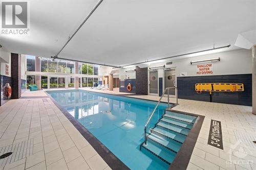 40 Nepean Street Unit#1807, Ottawa, ON - Indoor Photo Showing Other Room With In Ground Pool
