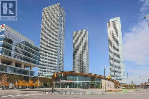 5607 - 898 Portage Parkway, Vaughan, ON - Outdoor With Balcony With Facade