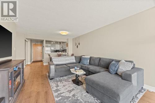 515 Riverside Drive West Unit# 1607, Windsor, ON - Indoor Photo Showing Living Room