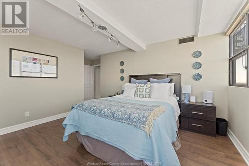 515 Riverside Drive West Unit# 1607, Windsor, ON - Indoor Photo Showing Bedroom