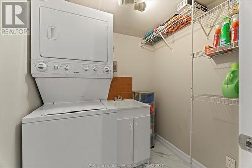 515 Riverside Drive West Unit# 1607, Windsor, ON - Indoor Photo Showing Laundry Room