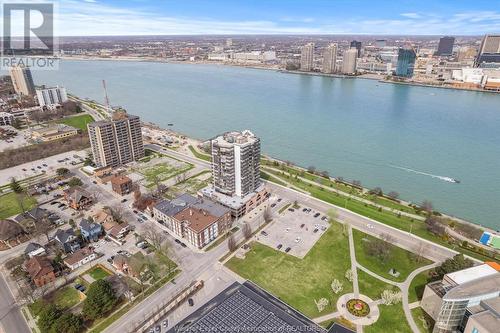 515 Riverside Drive West Unit# 1607, Windsor, ON - Outdoor With Body Of Water With View