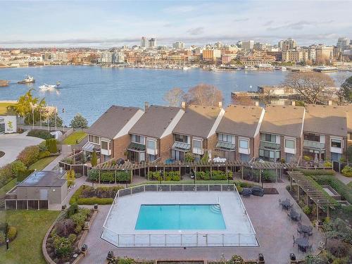 807-225 Belleville St, Victoria, BC - Outdoor With Body Of Water With In Ground Pool With View