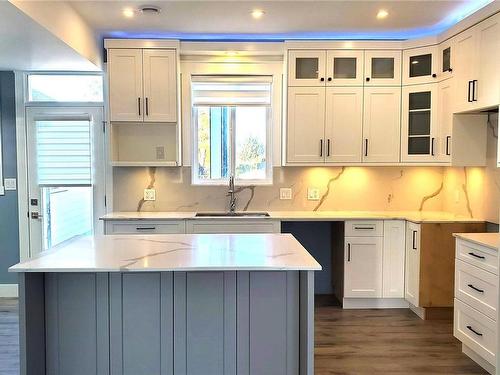 105 Despard Ave, Parksville, BC - Indoor Photo Showing Kitchen With Upgraded Kitchen