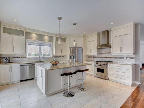 Kitchen - 115 Rue De La Terre-De-Feu, La Prairie, QC - Indoor Photo Showing Kitchen With Upgraded Kitchen