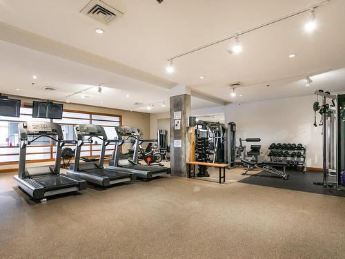 Exercise room - 606-200 Av. Des Sommets, Montréal (Verdun/Île-Des-Soeurs), QC - Indoor Photo Showing Gym Room