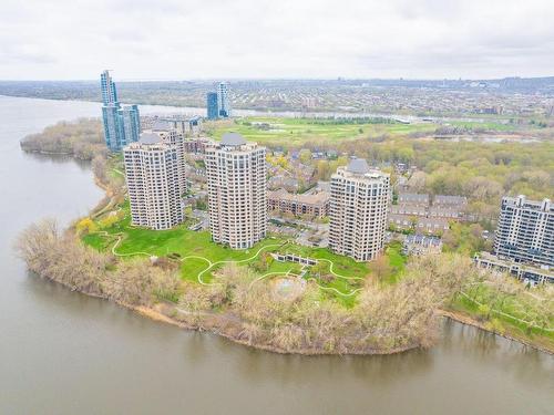 Aerial photo - 606-200 Av. Des Sommets, Montréal (Verdun/Île-Des-Soeurs), QC - Outdoor With Body Of Water With View