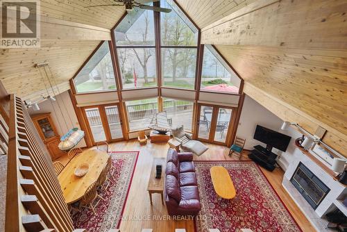 267 Avery Point Road, Kawartha Lakes, ON - Indoor Photo Showing Other Room With Fireplace