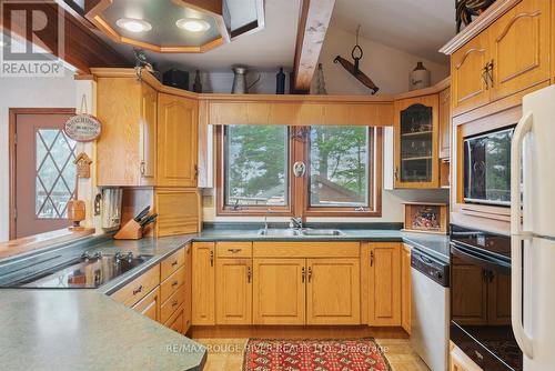 267 Avery Point Road, Kawartha Lakes, ON - Indoor Photo Showing Kitchen With Double Sink