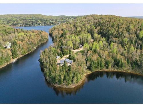Overall view - 1476 Ch. Du Lac-Aux-Bois-Francs E., Rivière-Rouge, QC - Outdoor With Body Of Water With View