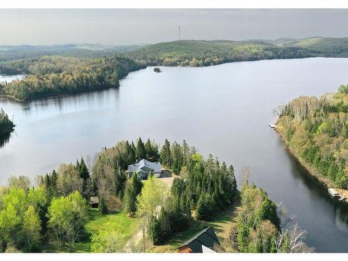 Overall view - 1476 Ch. Du Lac-Aux-Bois-Francs E., Rivière-Rouge, QC - Outdoor With Body Of Water With View