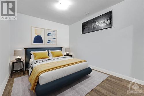 Virtually Staged - 1031 Jacynthe Street, Hawkesbury, ON - Indoor Photo Showing Bedroom
