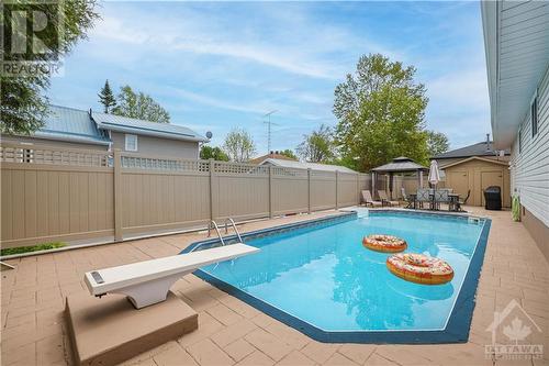 2 Welland Street, Perth, ON - Outdoor With In Ground Pool With Backyard