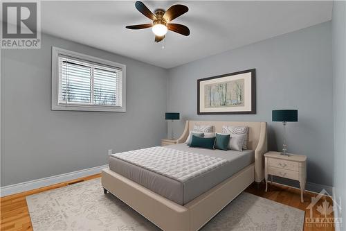 This photo has been virtually staged. - 2 Welland Street, Perth, ON - Indoor Photo Showing Bedroom