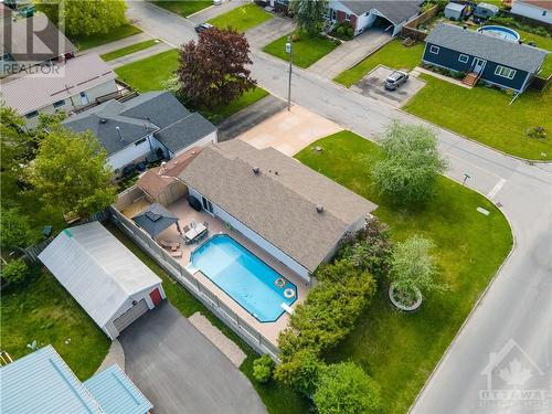2 Welland Street, Perth, ON - Outdoor With In Ground Pool With Deck Patio Veranda With View