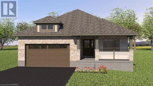 Artist Rendering. May not be exactly as shown. - 135 Ronnies Way, Mount Forest, ON - Outdoor