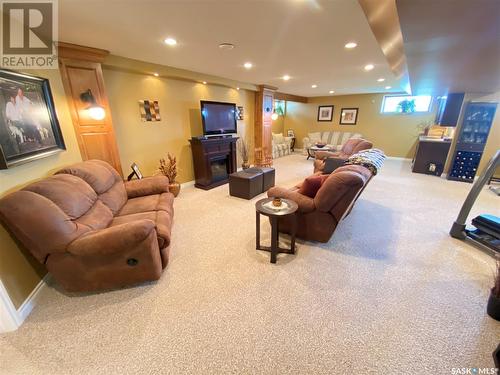 2 Aspen Place, Yorkton, SK - Indoor With Fireplace