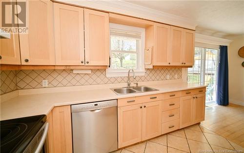 26 Birchcroft Drive, Fredericton, NB - Indoor Photo Showing Kitchen With Double Sink