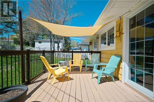 26 Birchcroft Drive, Fredericton, NB - Outdoor With Deck Patio Veranda With Exterior